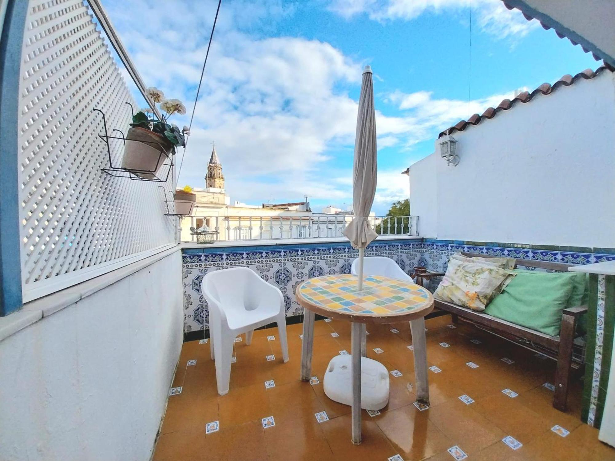 Top Atico Estudio Plaza Del Arenal - Terraza Con Vistas Jerez de la Frontera Exterior foto